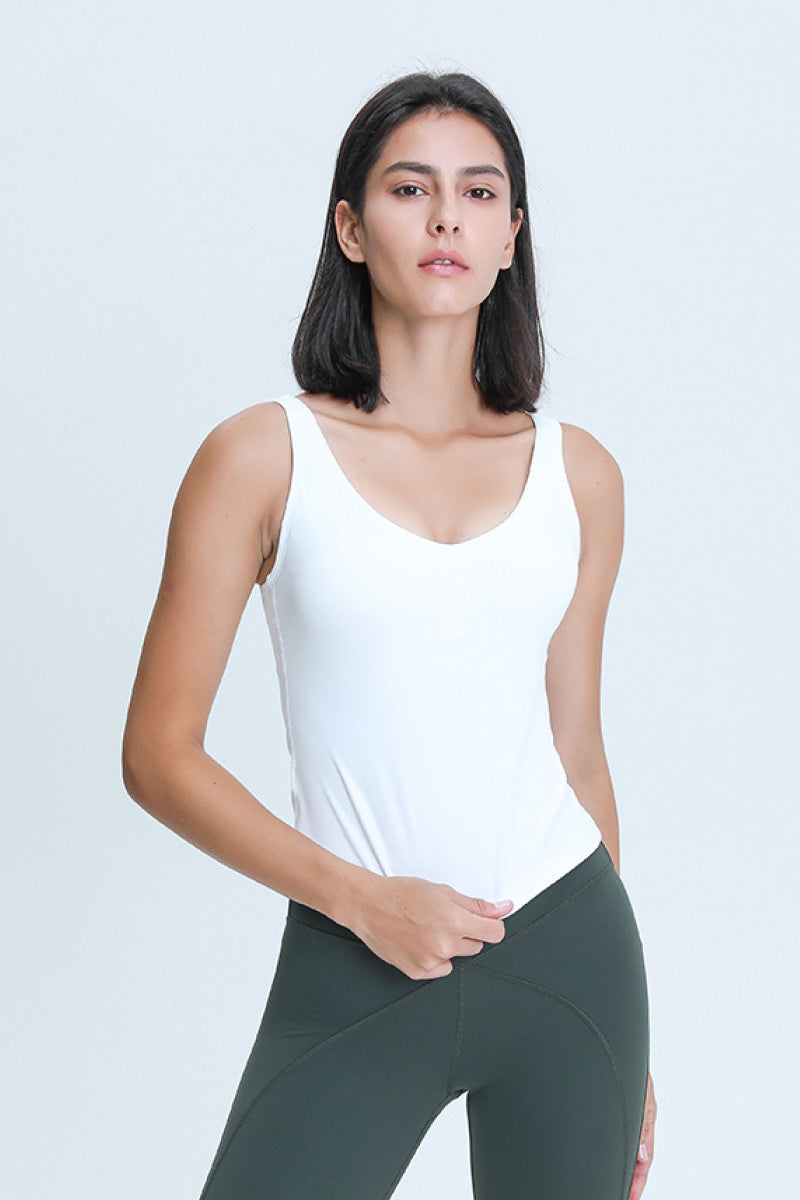 Millennia V Neck Active Tank