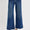 RISEN Elastic Band Wide Leg Jeans - Dark / 9(29)
