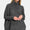 Zenana Full Size Brushed Melange Hacci Turtleneck Sweater