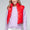 Snobbish Zip Up Turtleneck Shiny Quilted Vest