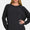 Zenana Side Slit Raglan Sleeve Sweater