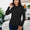 FAM-FAM Ruched Mock Neck Long Sleeve T-Shirt