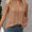 Ivy Lane Solid Notched Sleeveless Blouse