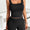 Devine Square Neck Tank and Drawstring Pants Set