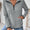 Perfee Texture Half Zip Long Sleeve Sweatshirt