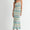 Lightweight Pointelle Chevron Knit Maxi Dress