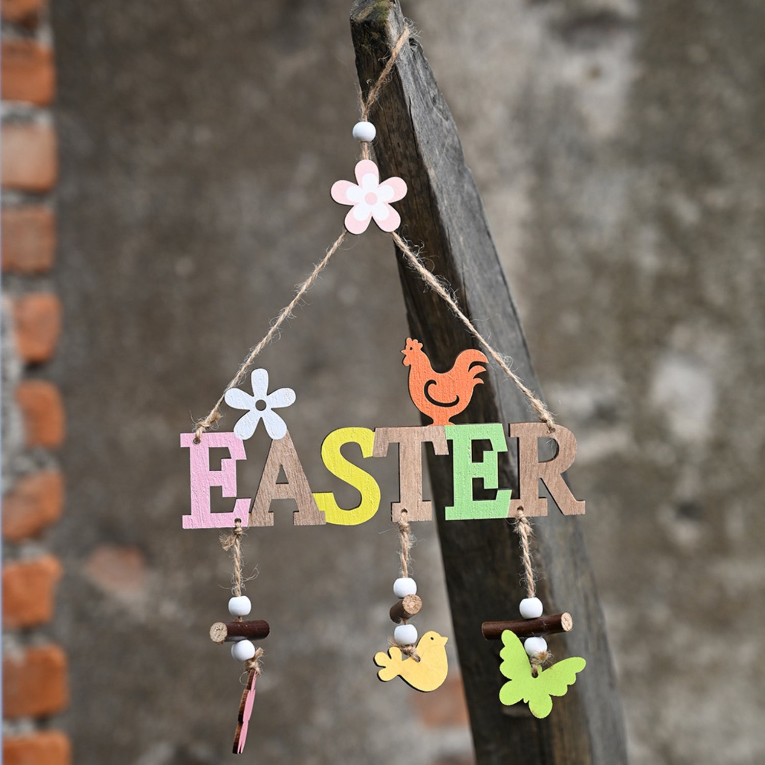 Easter Wooden Hanging Widget