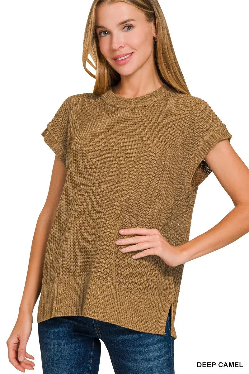 Oversized Crew Neck Sweater