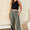 Hailey & Co Textured Rib Cargo Pants