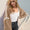 Double Take Contrast Open Front Dropped Shoulder Cardigan