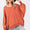 SAGE + FIG Mineral Wash Side Slit Oversized Sweatshirt