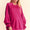 Davi & Dani Round Neck Raglan Sleeve Sweatshirt