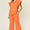 Short Sleeve Top and Drawstring Wide Leg Pants Set