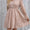 Ivy Lane Decorative Button V-Neck Flounce Sleeve Dress