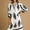 Abstract Print Midi Dress