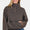 Zenana Acid Wash Fleece Half Snap Sweatshirt with Pocket