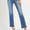 RISEN Full Size Mid Rise Ankle Straight Jeans with Pockets