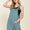 ADORA Knotted Wide Strap Wide Leg Overalls