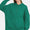 Zenana Half Snap Long Sleeve Hoodie with Kangaroo Pocket