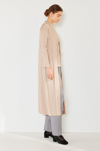 Marina West Swim Pleated Long Sleeve Cardigan