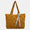 Quilted Nylon Large Tote Bag