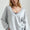 Basic Bae Air Scuba V-Neck Dropped Shoulder Long Sleeve Sweatshirt with Bra