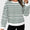 Lovelet Striped Round Neck Long Sleeve Sweatshirt