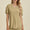 Basic Bae Full Size Ribbed V-Neck Short Sleeve Top and Shorts Set