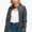 Snobbish PU Leather Biker Jacket with Side Zip Pockets