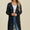 Full Size Open Front Longline Cardigan