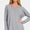 Zenana Front Seam Round Neck Sweater