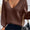 Tied V-Neck Long Sleeve Sweater