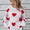 Angel Wings Heart Round Neck Long Sleeve Sweater