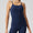 Scoop Neck Spaghetti Strap Active Romper