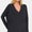 Zenana V-Neck Side Slit High-Low Sweater