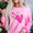 Valentine’s Day Sequin Heart Long Sleeve Sweatshirt