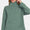 Zenana Turtleneck Half Snap Fleece Sweatshirt