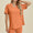 Basic Bae Full Size Ribbed V-Neck Short Sleeve Top and Shorts Set