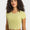 Millennia Round Neck Short Sleeve Cropped Sports T-Shirt