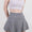 High Waist Pleated Active Skirt