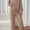 Perfee Round Neck Long Sleeve Top and Pants Set