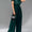 Full Size Sequin Round Neck Short Sleeve Wide Leg Jumpsuit