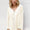 Double Take Wave Contrast Trim V-Neck Zip Up Long Sleeve Mini Dress