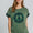Umgee Peace Applique Round Neck French Terry Top