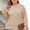 Plus Size Exposed Seam Dropped Shoulder T-Shirt