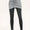 Drawstring Fake Two Pieces Active Leggings with Ruched Skirt