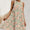 FAM-FAM Tiered Printed Round Neck Sleeveless Dress