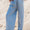 Drawstring Wide Leg Jeans