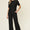 Double Take Full Size Round Neck Short Sleeve T-Shirt and Wide Leg Pants Set