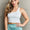 HIDDEN Bow Down Sleeveless Ruffle Crop Top